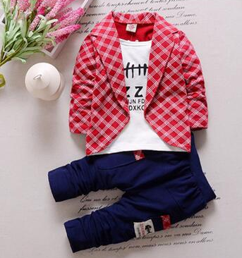2021 toddler baby clothes children suit 0-3 years old suit + pants children's sportswear boys girls children's clothing brand