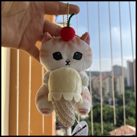 Japanese Popularity Of Cat Plush Doll Pendants