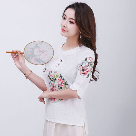 Chinese styles clothing for women cheongsam top