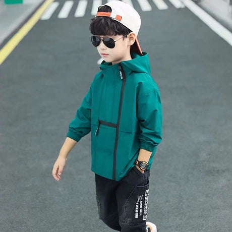 Simple And Creative Boys' Casual Jacket