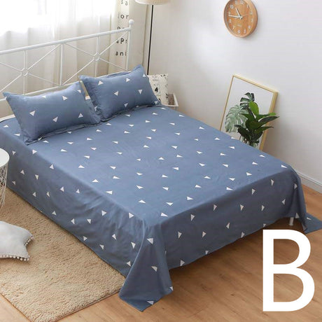 Single Double Bed  Flat Sheet Bedding
