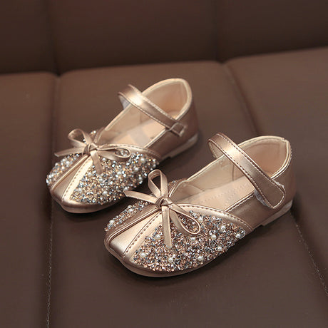 Girls" Leather Shoes Spring And Autumn New Korean Princess Shoes