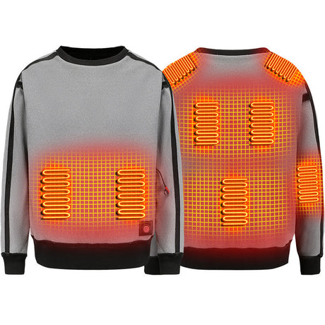 Electric Heating Clothes Color Matching Top USB Electric Heating