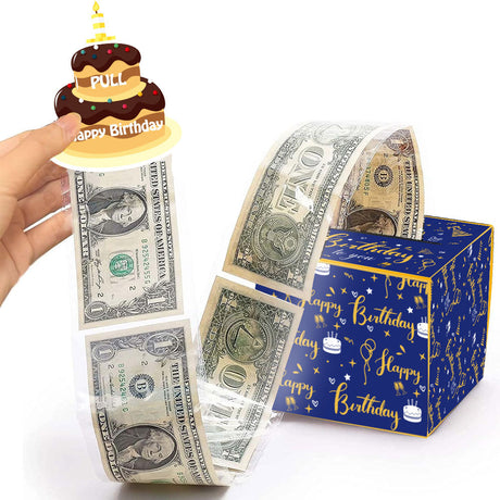 Birthday Party Decoration Supplies Cash Lottery Box