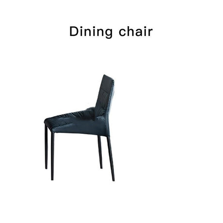 Retractable Slate Dining Table Home Rotating Modern Minimalist
