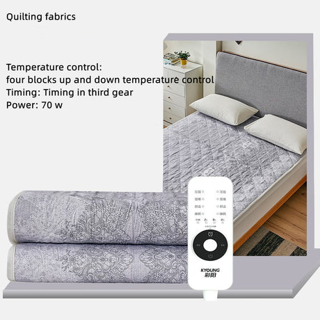 Mites Control Heating Pad Dormitory Single Electric Mattress Dual Electric Blanket