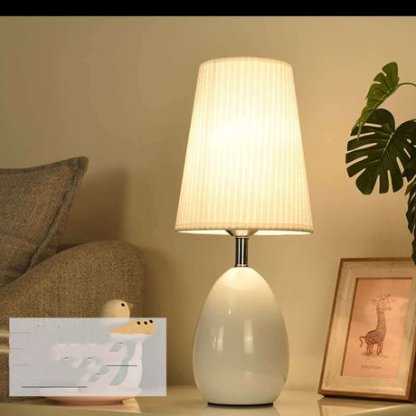 Touch Dimmable Bedside Table Lamp In Bedroom