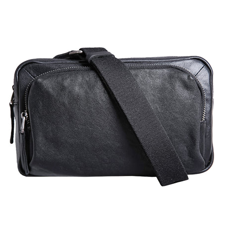 Large Capacity Multifunctional Leather Shoulder Bag For Men