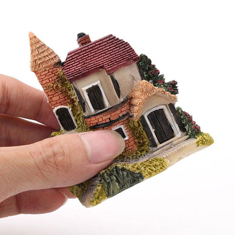 Craft Small House Moss Micro-landscape Ornaments