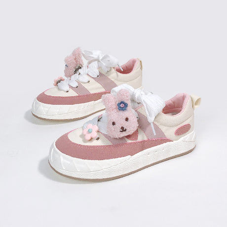 Girls Heart Canvas Shoes Low Top