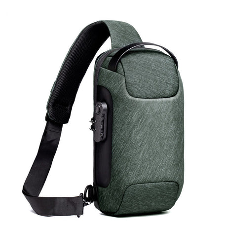 Sling Bag, Waterproof Men's Chest Bag Shoulder Bags Crossbody Sling Backpack For Men