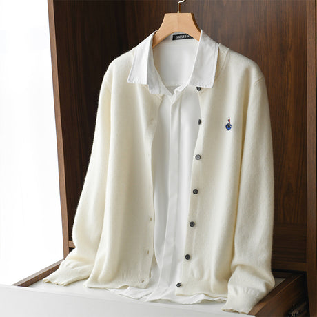 Women's Thin Long Sleeve Embroidered Cardigan Cardigan
