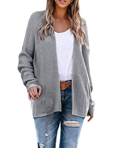 New Loose Large Size Knitted Cardigan INS Fashion Women