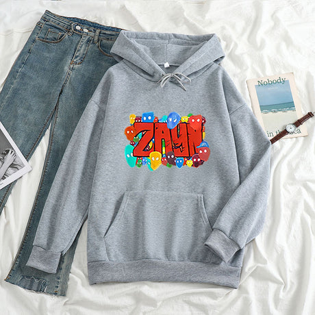 Color Art ZAYN Printed Letter Hoodie Hoodies For Men And Women